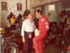 Enrico Benzing con Patrick Tambay